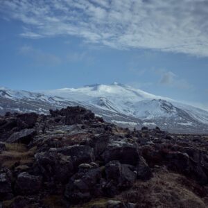 Snaefells glacier